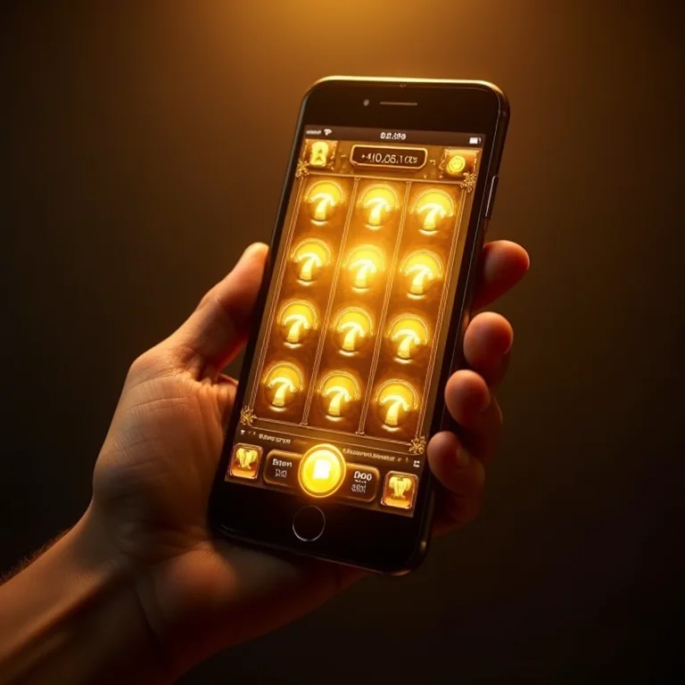 Royal Reels casino app on a smartphone